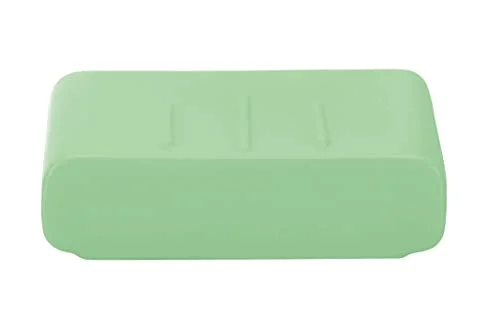 Små moln "Cubic" tvålskål 8.5 x 2.9 11.1 cm blekgrön 4004478267541