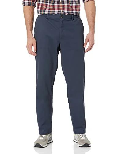 Amazon Essentials herr rak passform skrynkelfri platt framsida chinos byxa, marinblå, 40 W x 30 L 191770922255
