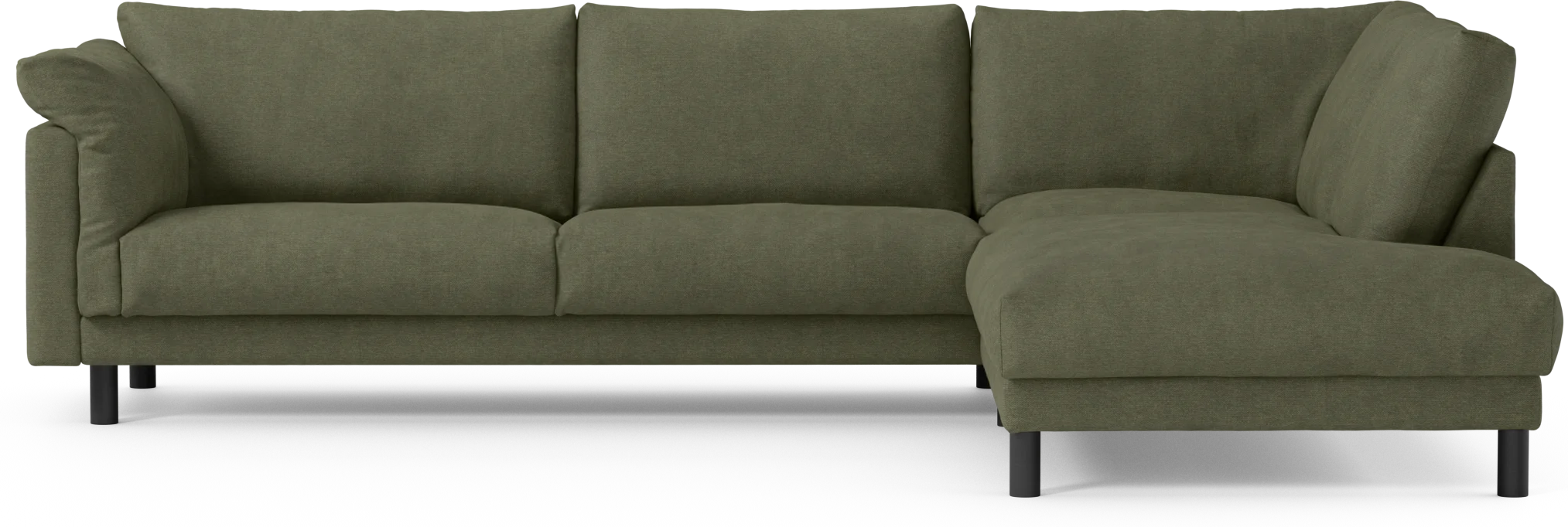 Cherrie 3-sits soffa med divan höger, fast klädsel I5CCH