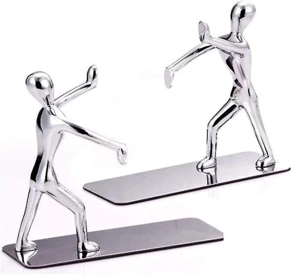 1 Par Bokstöd, Kung Fu Man Bokstöd Metall Tungt Bokhållare Stativ Skrivbordsorganisatör 5401301533375 1 Par Bokstöd, Kung Fu Man Bokstöd Metall Tungt Bokhållare Stativ Skrivbordsorganisatör 5401301533375