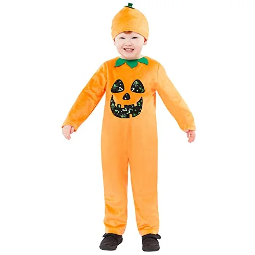 amscan 9917962 Lil pumpadräkt för nyfödd baby 1824 månader 194099136693