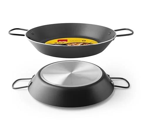 IBILI Nero paellapanna, 50 cm, aluminium, non stick, 14 portioner 8411922070750