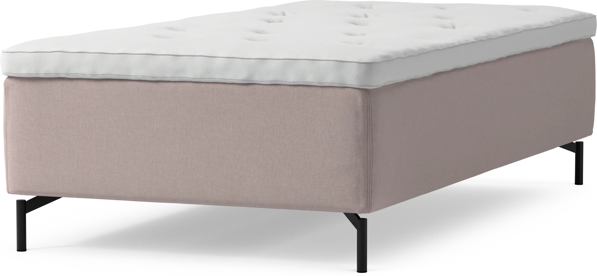 Delux Dream Ramsäng, enkelsäng med bäddmadrass och sängben BqMmU