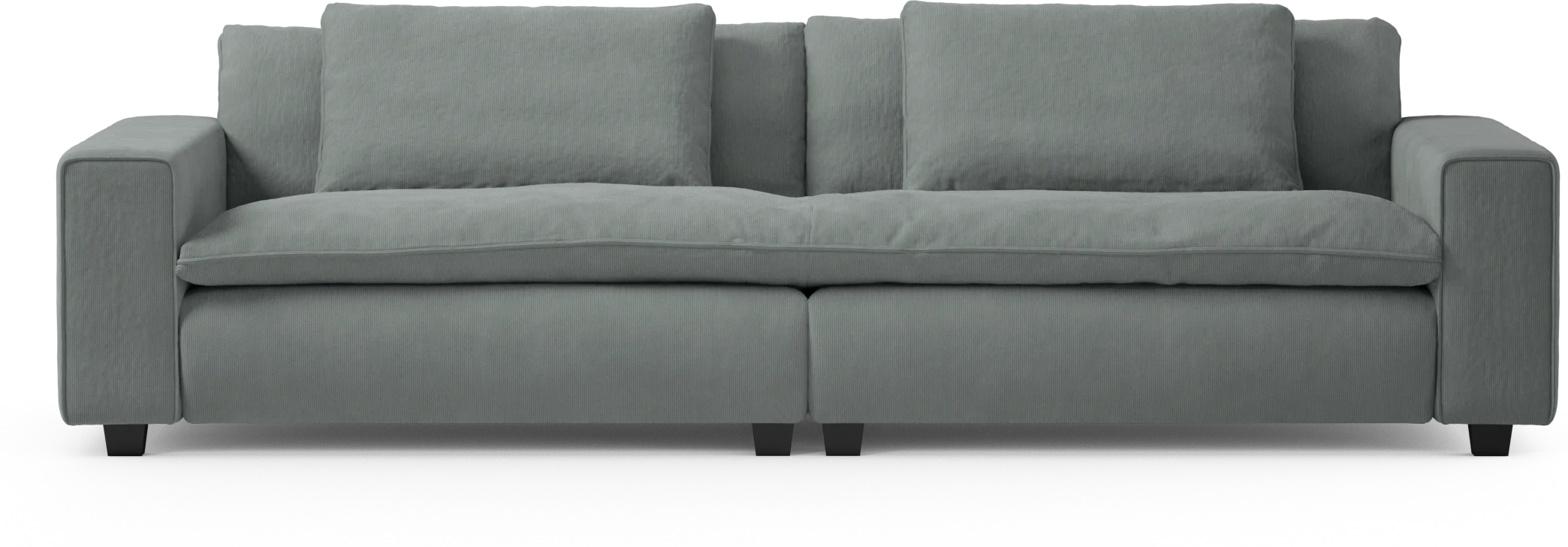 Bellora 4-sits soffa, hel dyna 2BTw1
