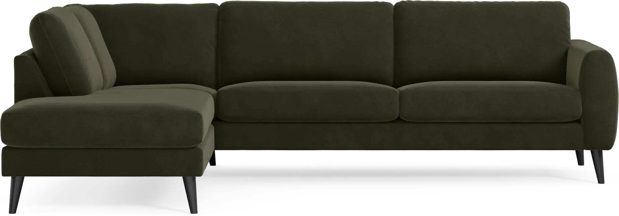 Bridge 3-sits soffa med divan vänster 3bgkF