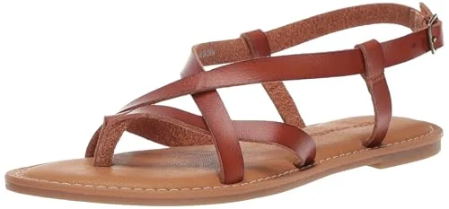 Amazon Essentials Casual Strappy Sandal för kvinnor, SOLBRÄNNA, 5 US 840809115013