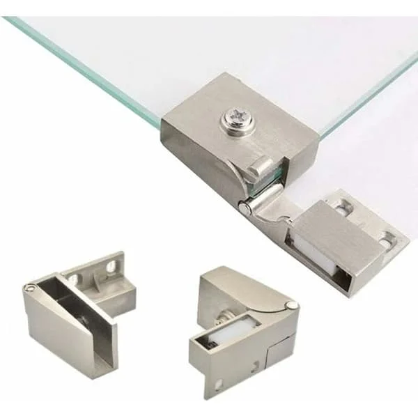1 par ramlösa glasdörrsgångjärn, sidomonterade glasskåp, duschdörrsgångjärn, reservdelar för skåp och glasdörrar för möbler 918f6c4001 1 par ramlösa glasdörrsgångjärn, sidomonterade glasskåp, duschdörrsgångjärn, reservdelar för skåp och glasdörrar för möbler 918f6c4001