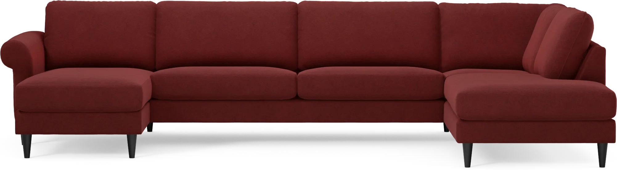 Bridge 3-sits soffa med schäslong vänster och divan höger ZJOZx