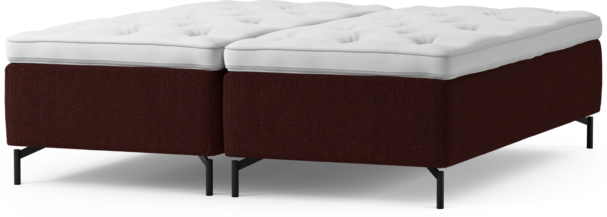 Delux Dream Ramsäng, dubbelsäng med bäddmadrass och sängben yPlAv