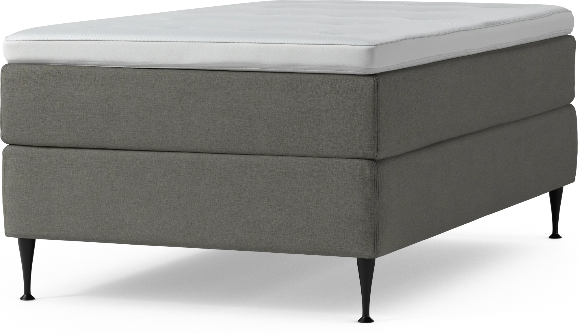 Delux Dream Kontinentalsäng, enkelsäng 120 cm med bäddmadrass och sängben JV3TM