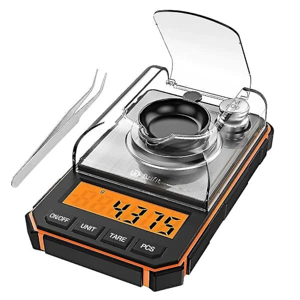 0,001 g Elektronisk digitalvåg Bärbar minivåg Precision Professionell fickvåg Milligram 50 g Kalibreringsvikter[CO] CORR-16085-1
