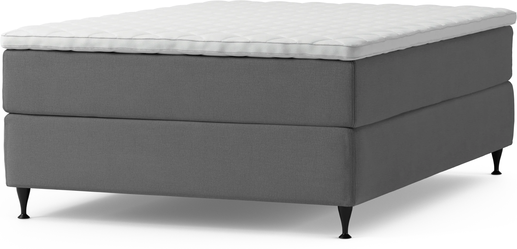 Delux Dream Kontinentalsäng, enkelsäng 140 cm med bäddmadrass och sängben 13oJf