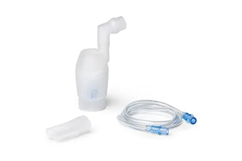 OMRON NEB6022 Year Pack, munstycksersättning för vuxna och barn, nebulisatortillbehör X101 X102 totalinhalatorer, munstycke, luftslang, originaltillbehör 4015672112001