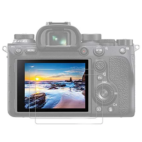(2 pack) JJC Skärmskydd i Härdat Glas för Sony A9, A9 II, A7c, A7 III, A7S A7R A7RM3A, IV, A7RM4A, ZV 1, Ultratunn HD, Okrossbar med Hög Hårdhet 6940202313765 (2 pack) JJC Skärmskydd i Härdat Glas för Sony A9, A9 II, A7c, A7 III, A7S A7R A7RM3A, IV, A7RM4A, ZV 1, Ultratunn HD, Okrossbar med Hög Hårdhet 6940202313765