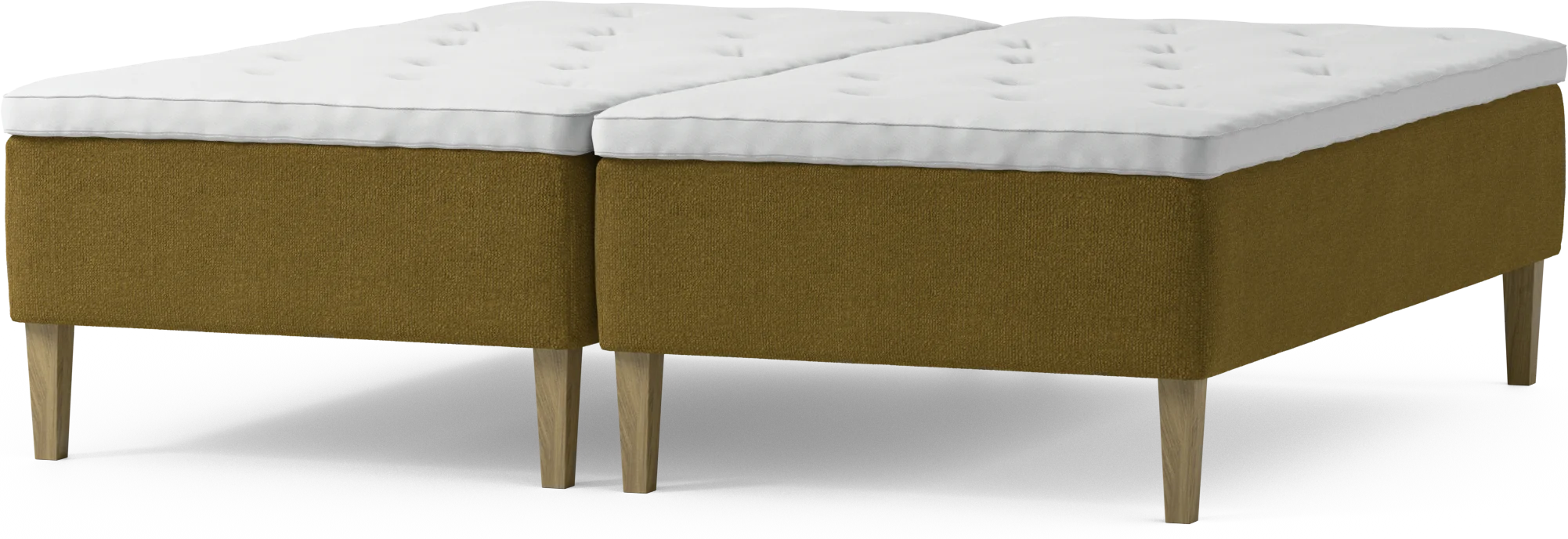 Delux Dream Ramsäng, dubbelsäng med bäddmadrass och sängben hFMm4