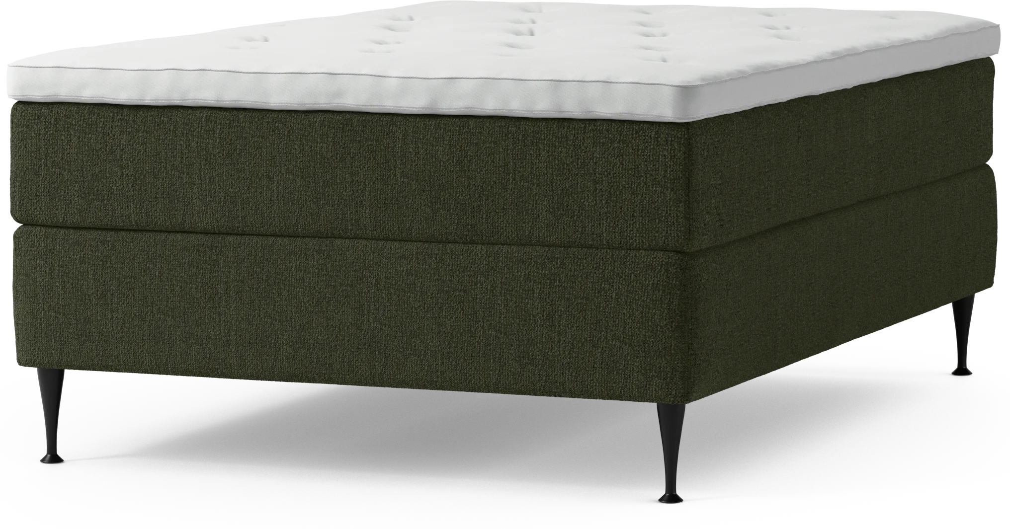 Delux Dream Kontinentalsäng, enkelsäng 140 cm med bäddmadrass och sängben wQPY5