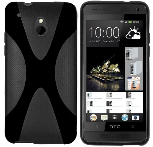 mumbi Fodral kompatibelt med HTC One M4 mini mobiltelefonfodral svart 4251077205287