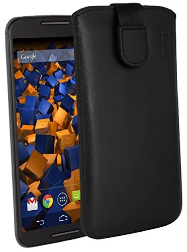 Motorola Moto E fodral X 2.Gen. Tasche schwarz 4251077224349