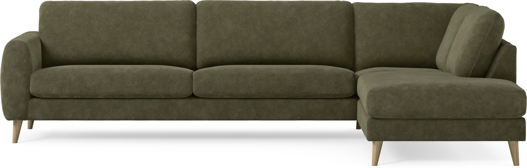 Bridge 4-sits soffa med divan höger P45uF