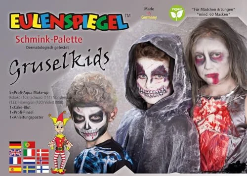 Ullspegel Gruselkids sminkpalett 4028362206348