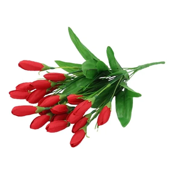 1 Bukett Konstgjord Blomma Realistisk Färgfast 21 Huvuden Levande Falsk Tulpanblomma Bröllopsgåvor Red 260715zjtfgcj722 1 Bukett Konstgjord Blomma Realistisk Färgfast 21 Huvuden Levande Falsk Tulpanblomma Bröllopsgåvor Red 260715zjtfgcj722
