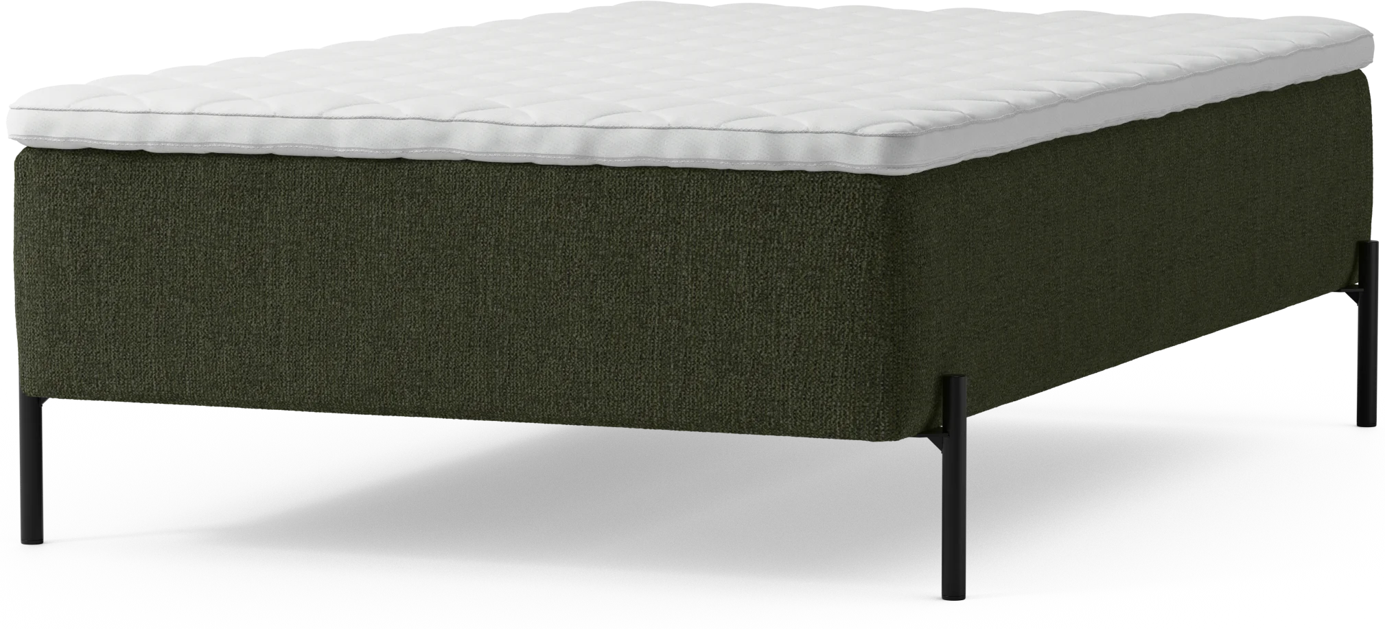 Delux Dream Ramsäng, enkelsäng med bäddmadrass och sängben h981s