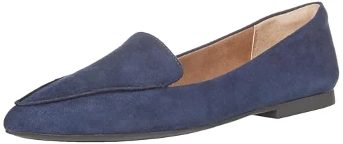 Amazon Essentials Loafer för kvinnor, marinblå Microsuede, 44.5 EU Bred 196433955472