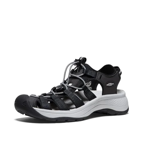 KEEN Astoria West dam Sandal, Black Grey, 35 EU 191190643563
