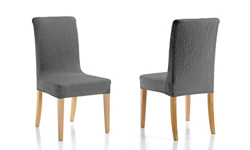 Martina Home Emilia Pack kuddfodral för stol med ryggstöd, tyg 24 x 30 6 cm grå 8435520838475