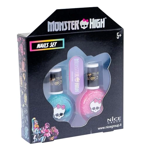 Nice Group Monster High Gift Set Nails, 1 låda med nagellackar 8056779370044