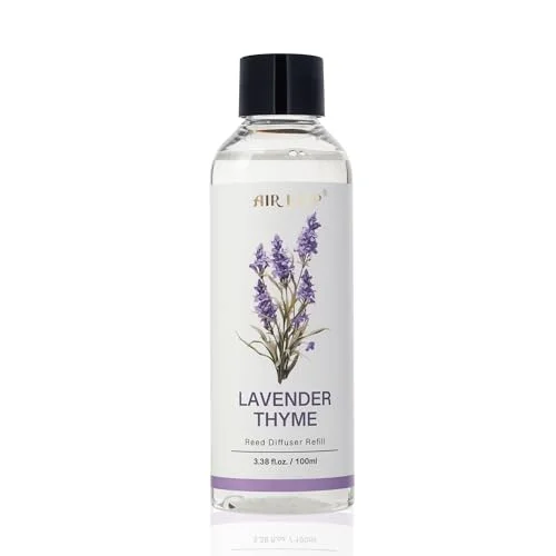 Airkeep Refill Lavender Thyme doftspridare, doftspridare för sovrum, badrum, kontor och inredning 764725807428