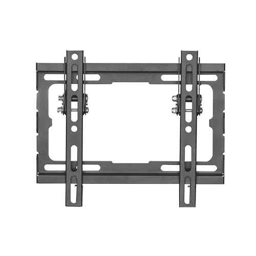 PureMounts TV väggfäste, lutbart universellt fäste för 2343 tum platt och böjd hälskärm upp till 45 kg, hållare max. VESA 200 x mm, svart 4251364743560