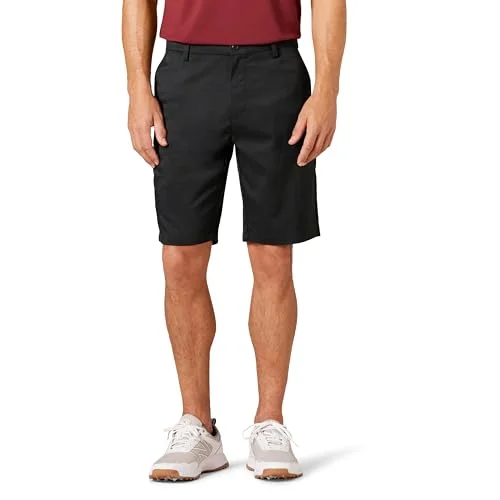 Amazon Essentials Herr 10 tum Classic Fit Cargo Golf Short (Finns i stora och långa), svart, 36 197153019963