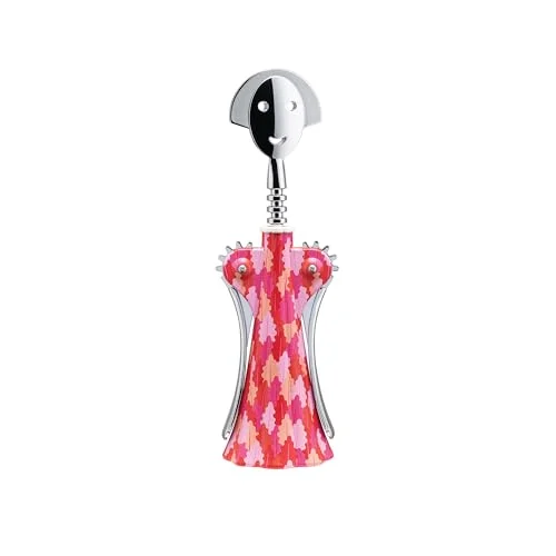 Alessi Anna G. Arborea AM01A 7 Designkorkskruv, AlkiPaper® och Zama krom, flerfärgad 8003299489411