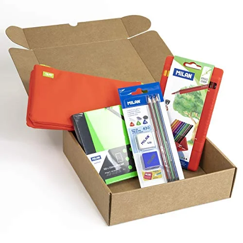 Komplett presentförpackning, perfekt presentförpackning. 12 färgpennor i fodralet. 3 x grafitpennor för gradering, gummi och pennvässare. MILAN design kvalitet. 8411574092704