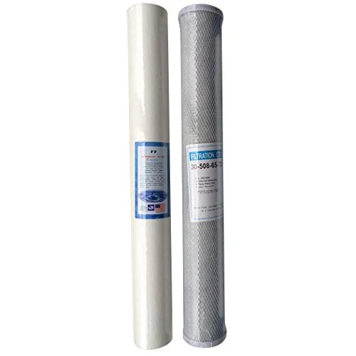 50,8 cm omvänd osmos vattenfilter set sediment kolstång matad fönsterrengöring 620977433283