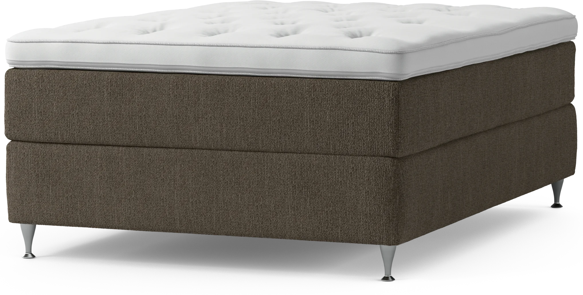 Delux Dream Kontinentalsäng, enkelsäng 140 cm med bäddmadrass och sängben dTNlA