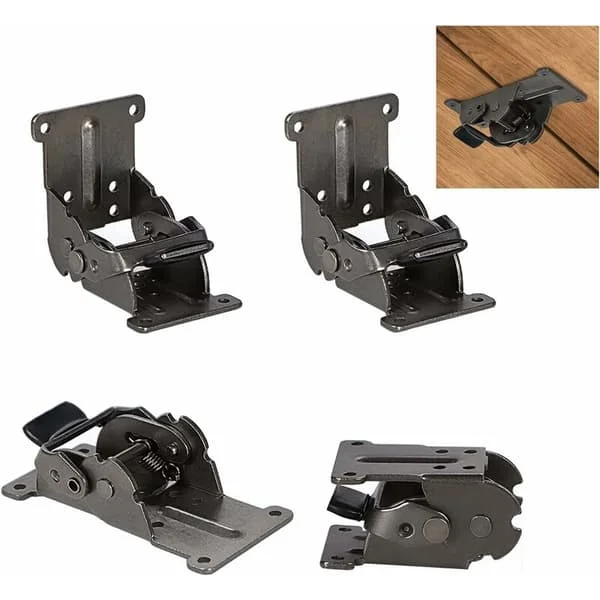 0-90-180 Degree Self-Locking Folding Hinge Folding Table Extension Panel Folding Support Brackets – 4 Pcs CJ-01-0811006194 0-90-180 Degree Self-Locking Folding Hinge Folding Table Extension Panel Folding Support Brackets – 4 Pcs CJ-01-0811006194