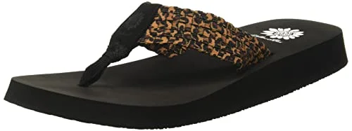 Gul låda dam Soleil flip flop, leopard 36.5 EU 697408899499