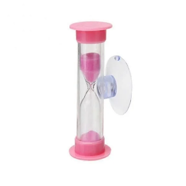 1 st 2/3 Minuters Dusch Timer Tandborstning Plast Sugkopp Timglas Timglas ONE60-21539-1