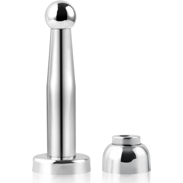 1 Lång Magnetisk Dörrstopp, Rostfritt Stål Heavy Duty Magnetisk Dörrhållare Håll Dörren Öppen Fyd01-10006Ma
