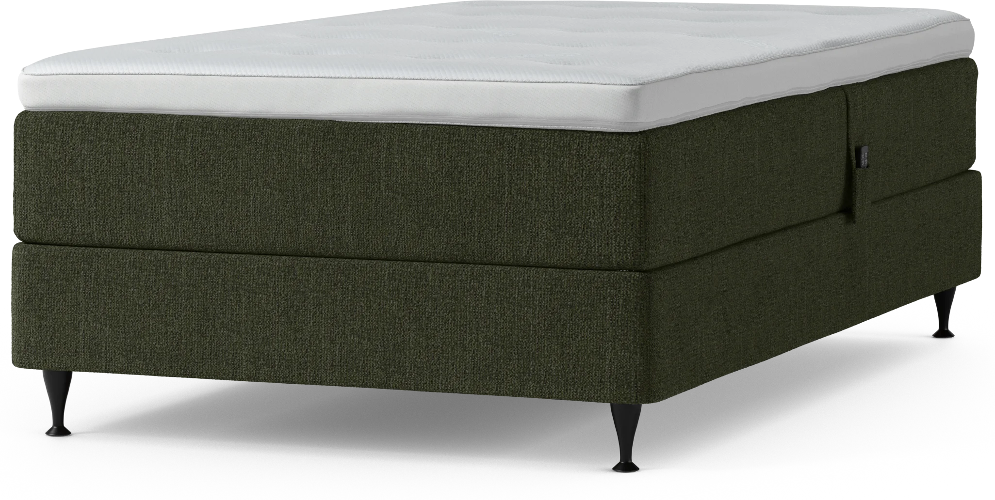 Delux Dream Ställbar säng, enkelsäng med bäddmadrass och sängben l73Kd