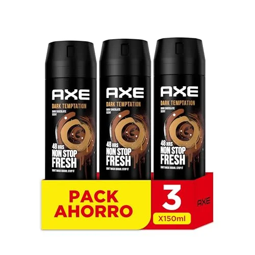 Axe Bodyspray Dark Temptation deodorant 150 ml 3 st 8720182752314