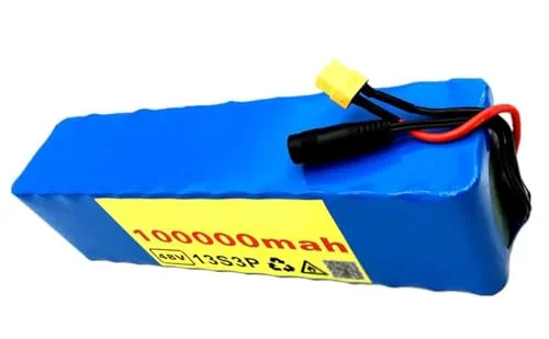 48v 100ah litiumjonbatteri elektrisk cykelbatteri 13 serie 3 parallell + laddare, för motorcykel, ecykel XT60 plugg 5035648313903