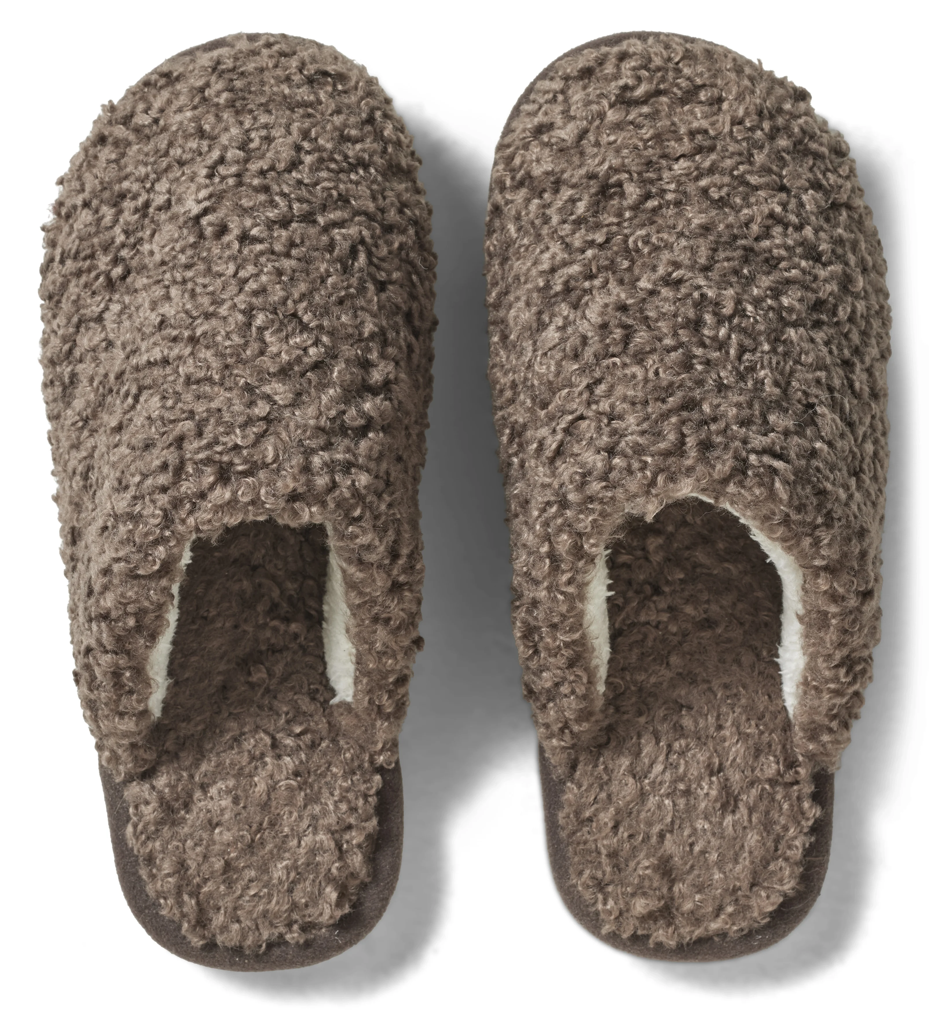 Curly Tofflor, bruna, stl. 37-38, 1 par cih8f