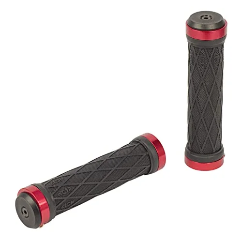 NC 17 cykelhandtag Lås on Take Control II S Pro, (28 mm) röd/svart, 28 mm diameter, 6298 4250149462986