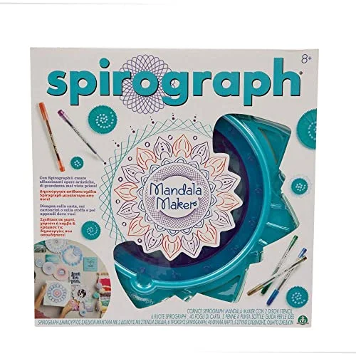 Grandi Giochi Spirograph Maker Mandala hantverksset CLG09000 8056379139096