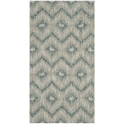 Safavieh matta 90 X 150 cm Grey/Blue 889048140820