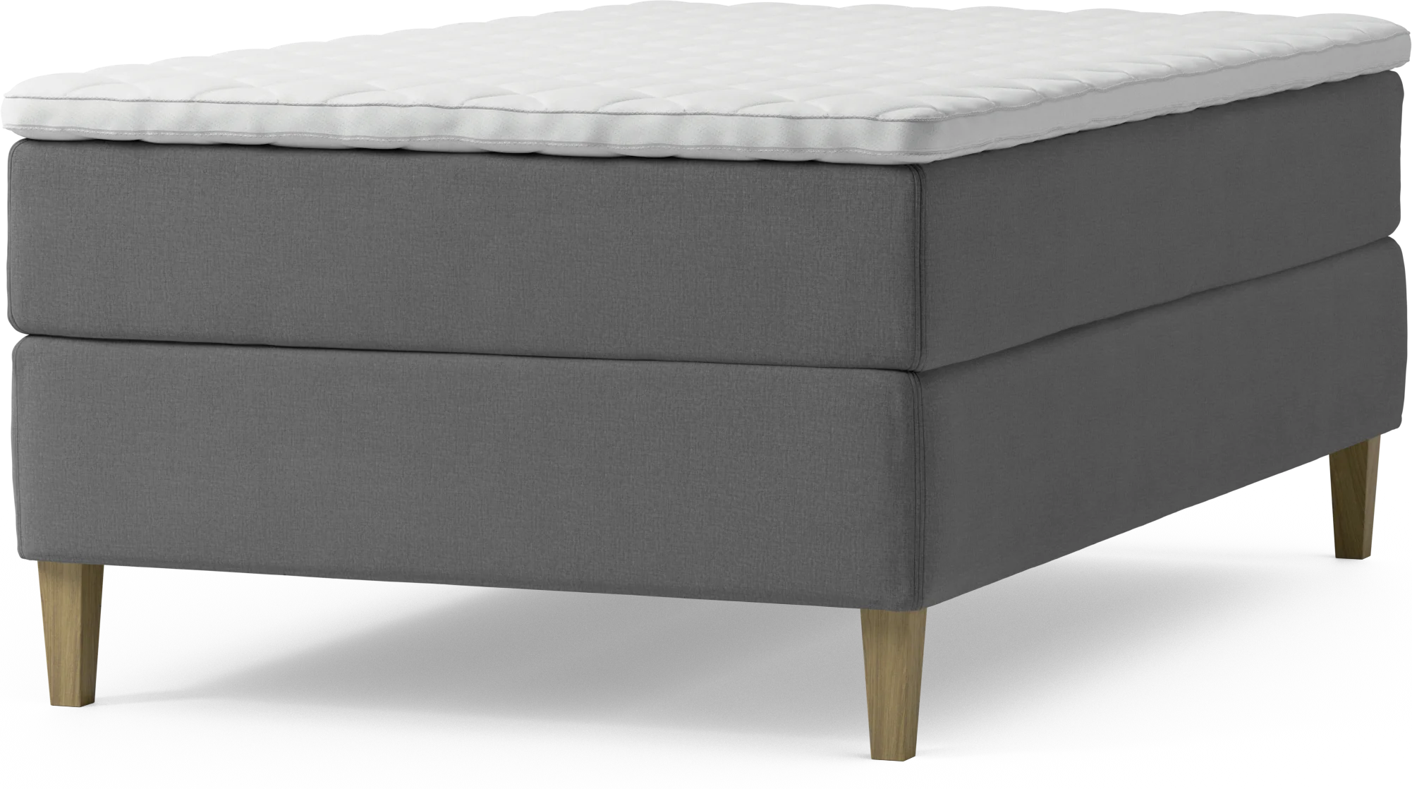 Delux Dream Kontinentalsäng, enkelsäng 120 cm med bäddmadrass och sängben 0vXK2