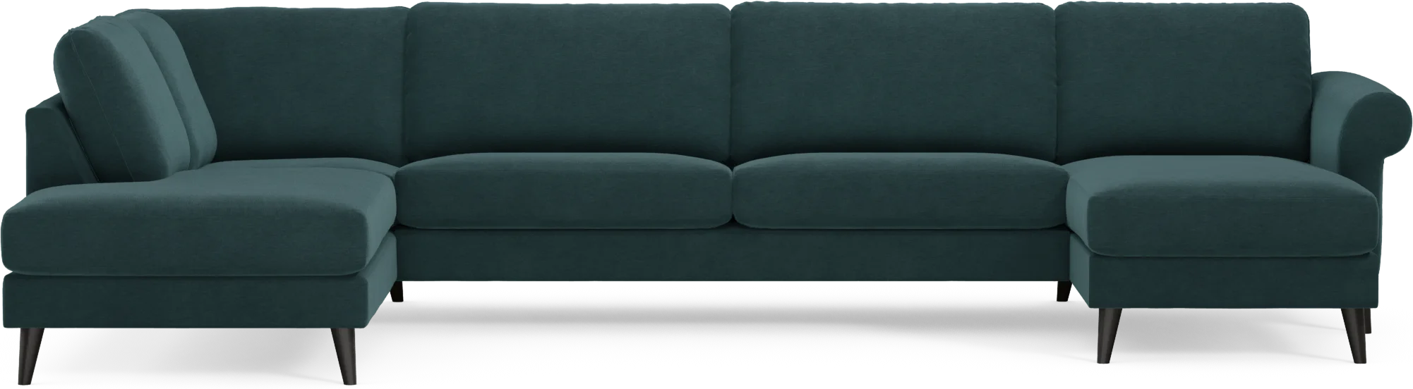 Bridge 3-sits soffa med divan vänster och schäslong höger fygLe